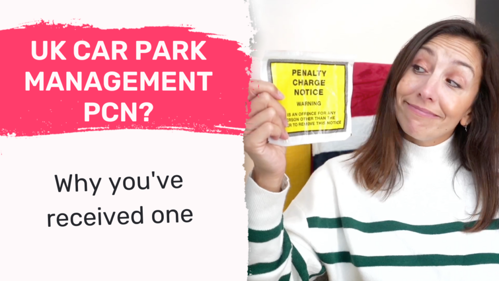 UK Car Park Management Parking Charge Notice Explained