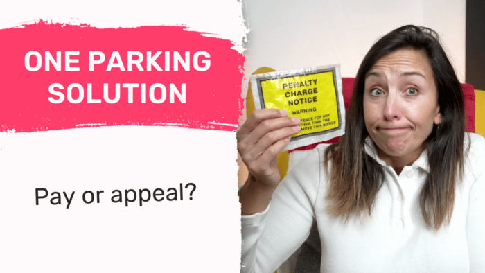 one parking solution appeal