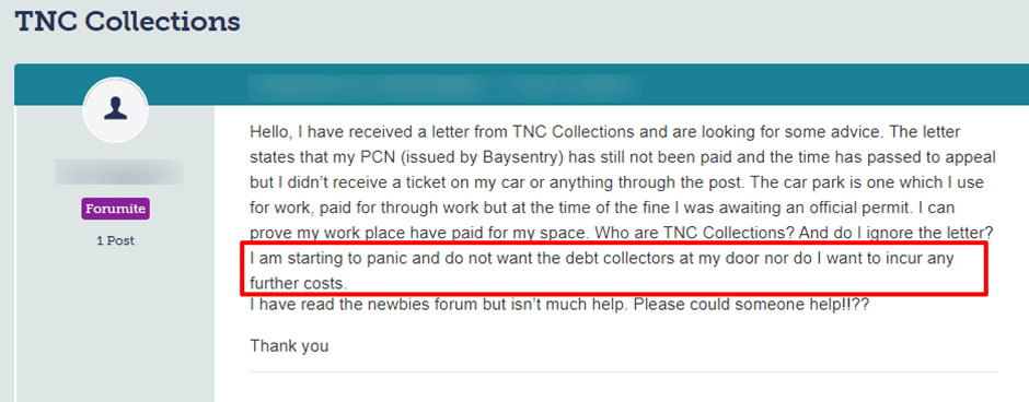 Should I Pay or Ignore my Debt with TNC Collections?