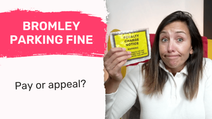 bromley parking fine appeal