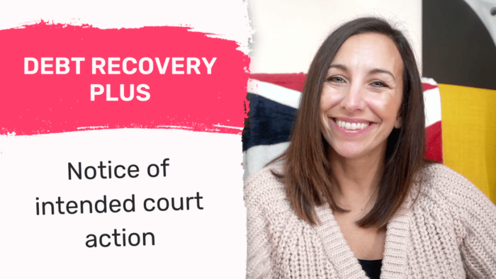 debt recovery plus ltd notice of intended court action