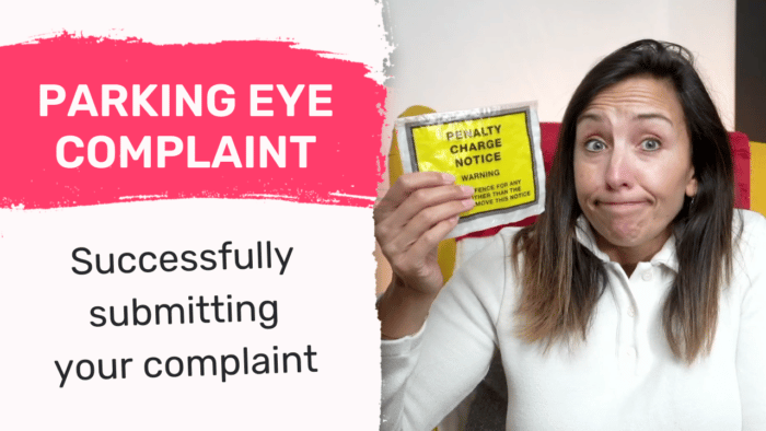 parking eye complaints
