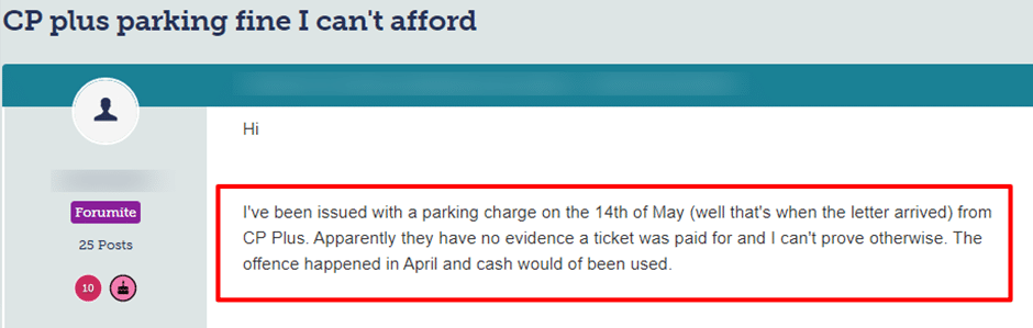 What happens when you can’t pay a parking ticket?