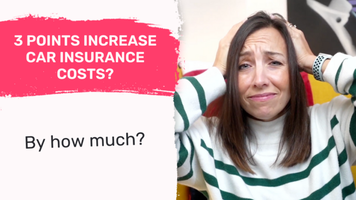 3 Points Increase Car Insurance Costs