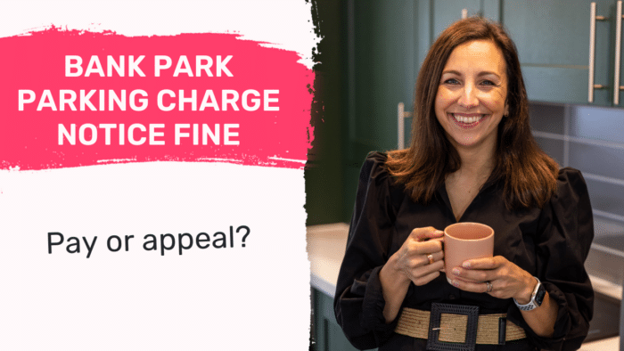Bank Park Parking Charge Notice Fine