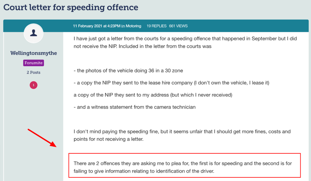 Do you have to go to court for a speeding ticket