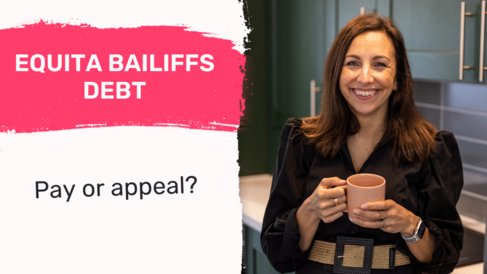 Equita Bailiffs Debt