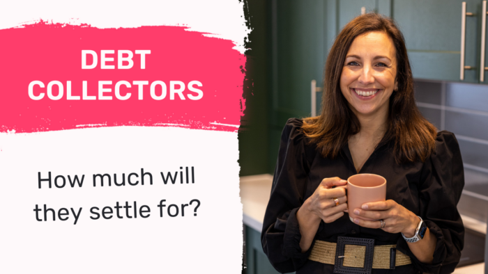 How Much Will Debt Collectors Settle For