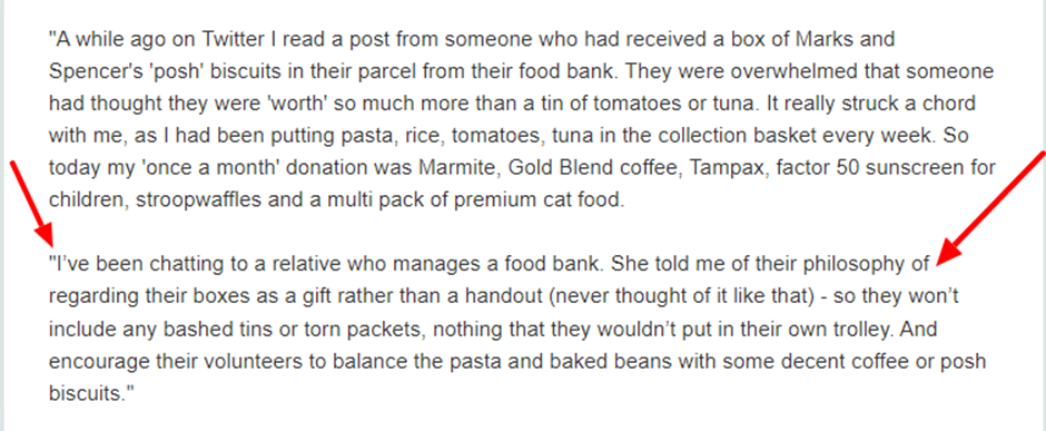 How long have food banks existed