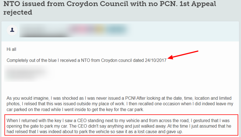 Why does Croydon Council issue Penalty Charge Notices